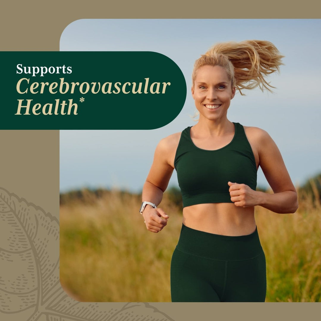 Gaia PRO Ginkgo - Blood Circulation & Brain Supplement - Cognitive Supplement for Brain - with Organic Ginkgo Leaf & Ginkgo Leaf Extract - 60 Vegan Liquid Phyto - Capsules (30 Servings) - The Oasis of Health