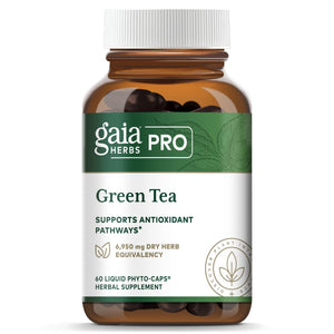 Gaia PRO Green Tea - Green Tea Herbal Supplement - with Organic Green Tea Leaf and Extract - 60 Vegan Liquid Phyto - Capsules (30 Servings) - The Oasis of Health