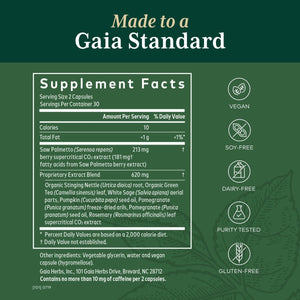 Gaia PRO Prostate Formula - 60 Vegan Liquid Phyto - Capsules (30 Servings) - The Oasis of Health