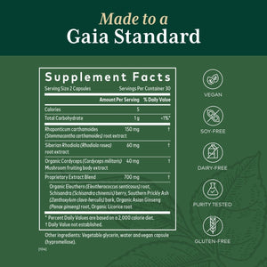 Gaia PRO Revive HPA - 60 Vegan Liquid Phyto - Capsules (30 Servings) - The Oasis of Health