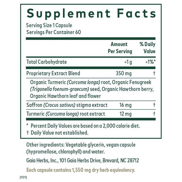 Gaia PRO Serenocin Heart - Brain Axis 60 Vcaps - The Oasis of Health