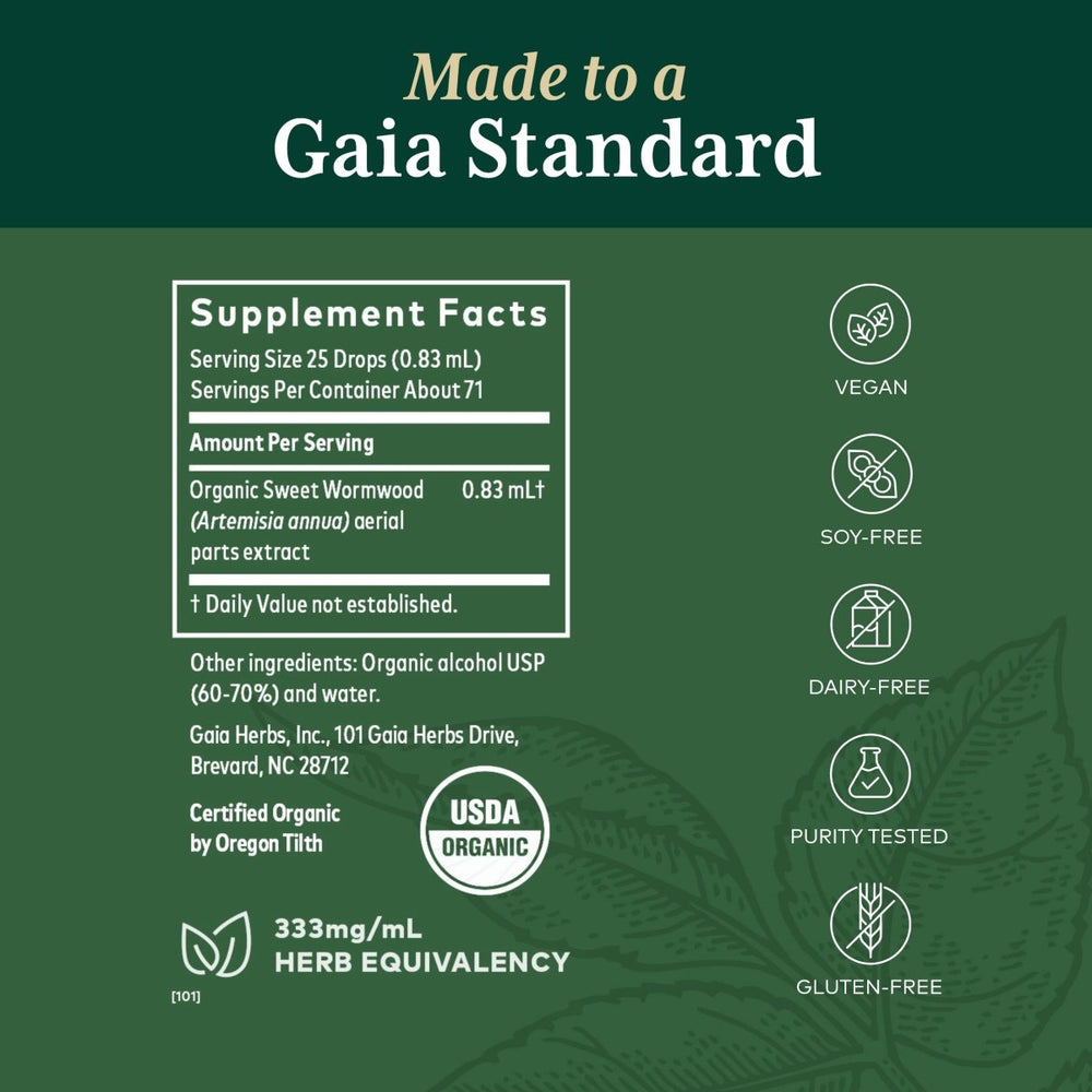 Gaia PRO Sweet Wormwood (COG) - The Oasis of Health
