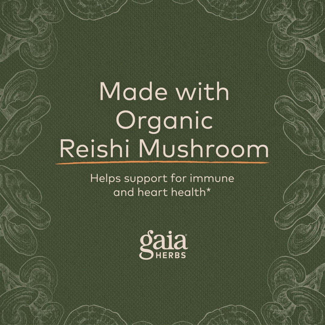 Gaia Respiratory Mushroom Blend 40 Vcaps - The Oasis of Health