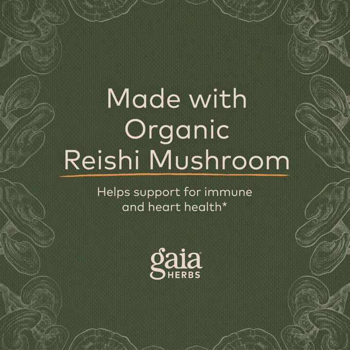 Gaia Respiratory Mushroom Blend 40 Vcaps - The Oasis of Health