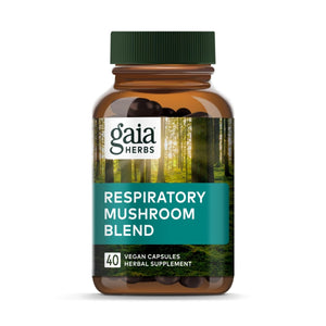Gaia Respiratory Mushroom Blend 40 Vcaps - The Oasis of Health