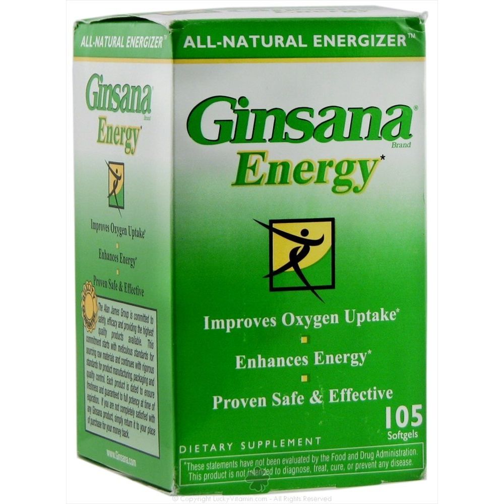 Ginsana Ginsana Extract 105 Count - GI0001 - The Oasis of Health