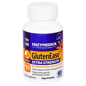Glutenease Extra Strength - 60 Caps, 0.2 Pound - The Oasis of Health