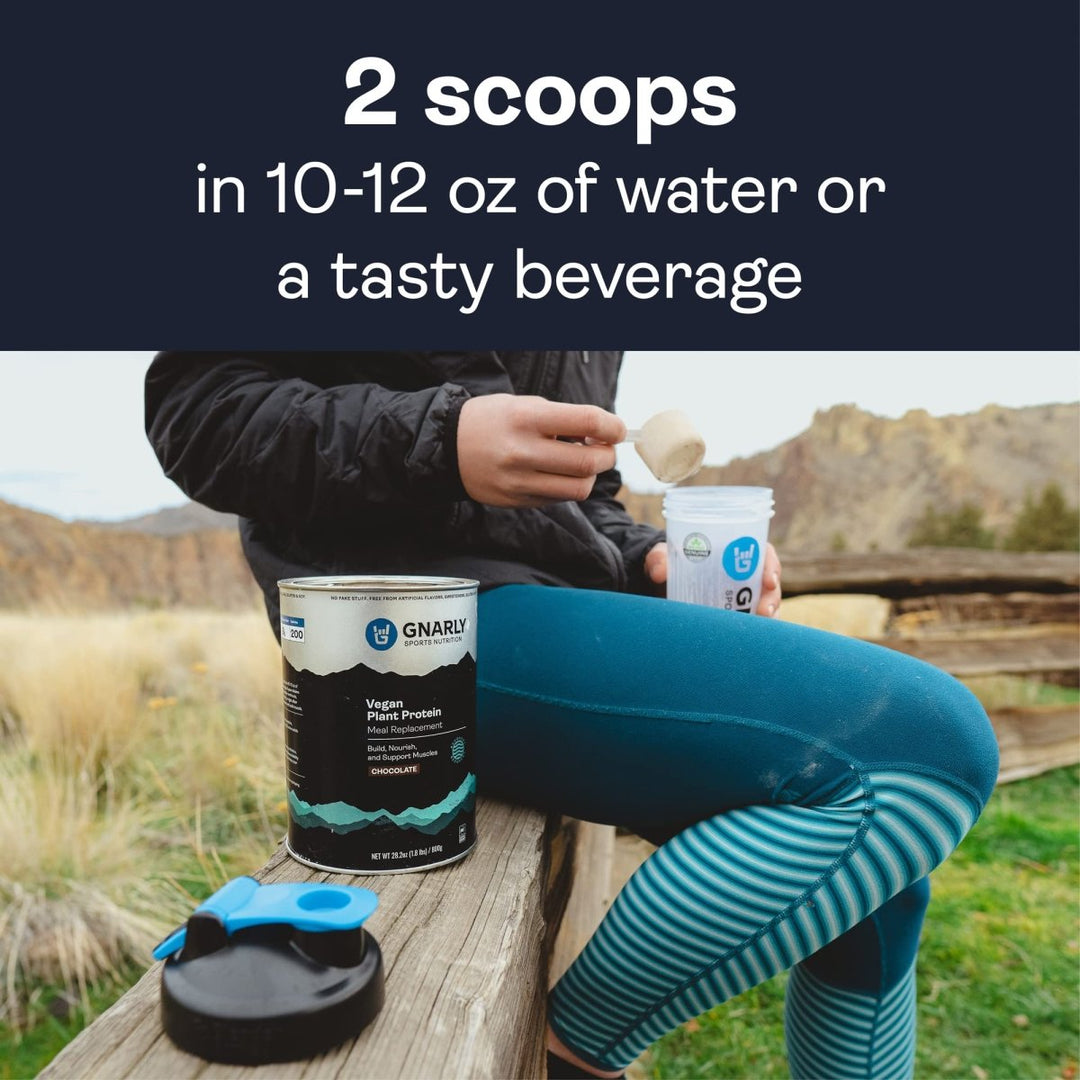 Gnarly Nutrition - Vegan Plant Protein Meal Replacement Powder Vanilla - 28.2 oz. - The Oasis of Health