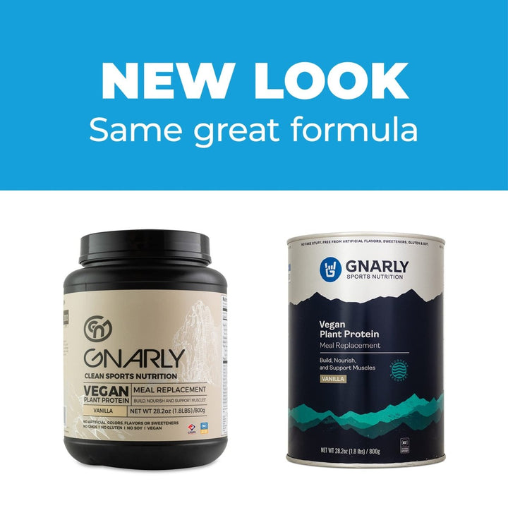 Gnarly Nutrition - Vegan Plant Protein Meal Replacement Powder Vanilla - 28.2 oz. - The Oasis of Health
