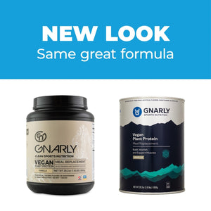 Gnarly Nutrition - Vegan Plant Protein Meal Replacement Powder Vanilla - 28.2 oz. - The Oasis of Health