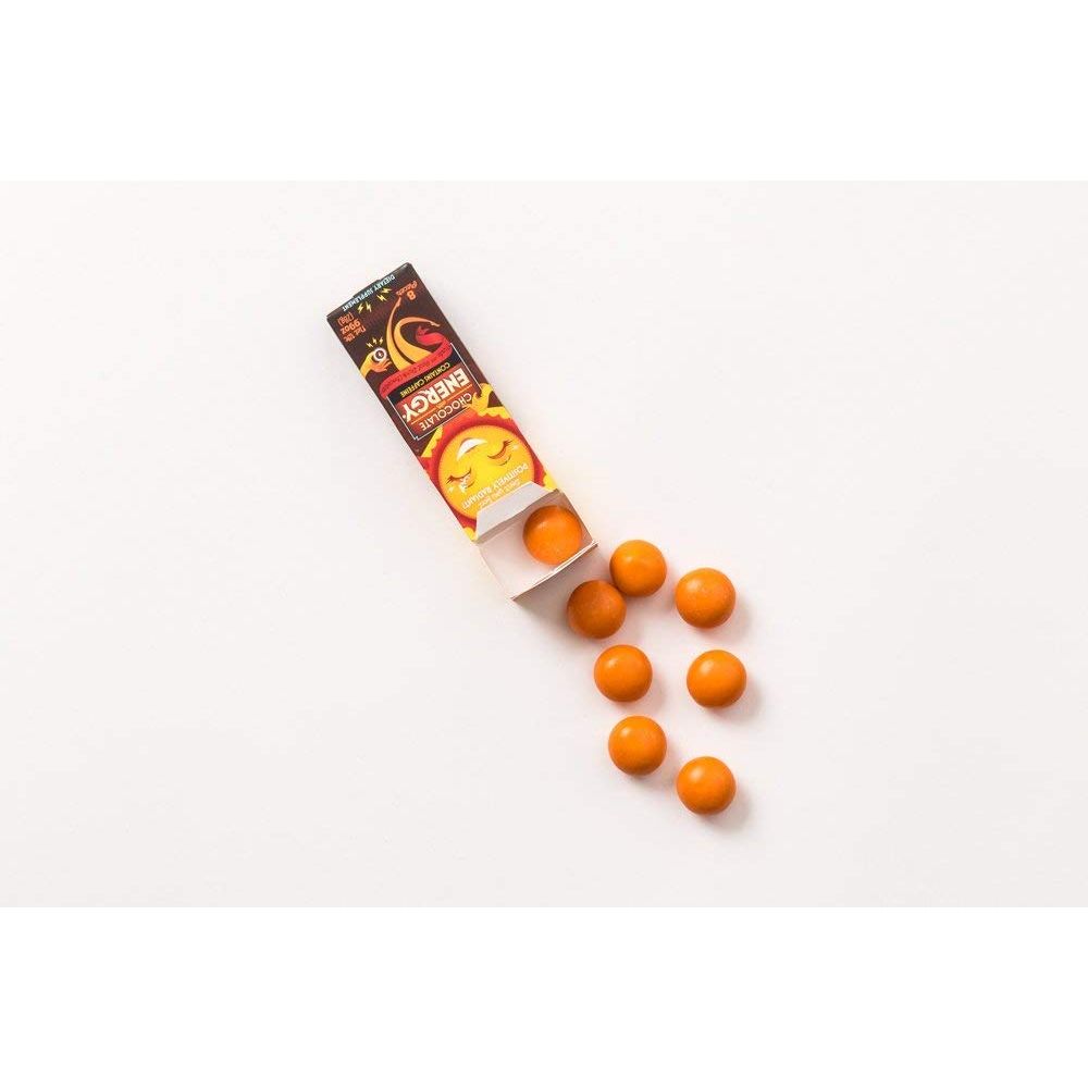 Good Day Chocolate Energy Supplement with Caffeine, 8 pieces, 12 pack - The Oasis of Health