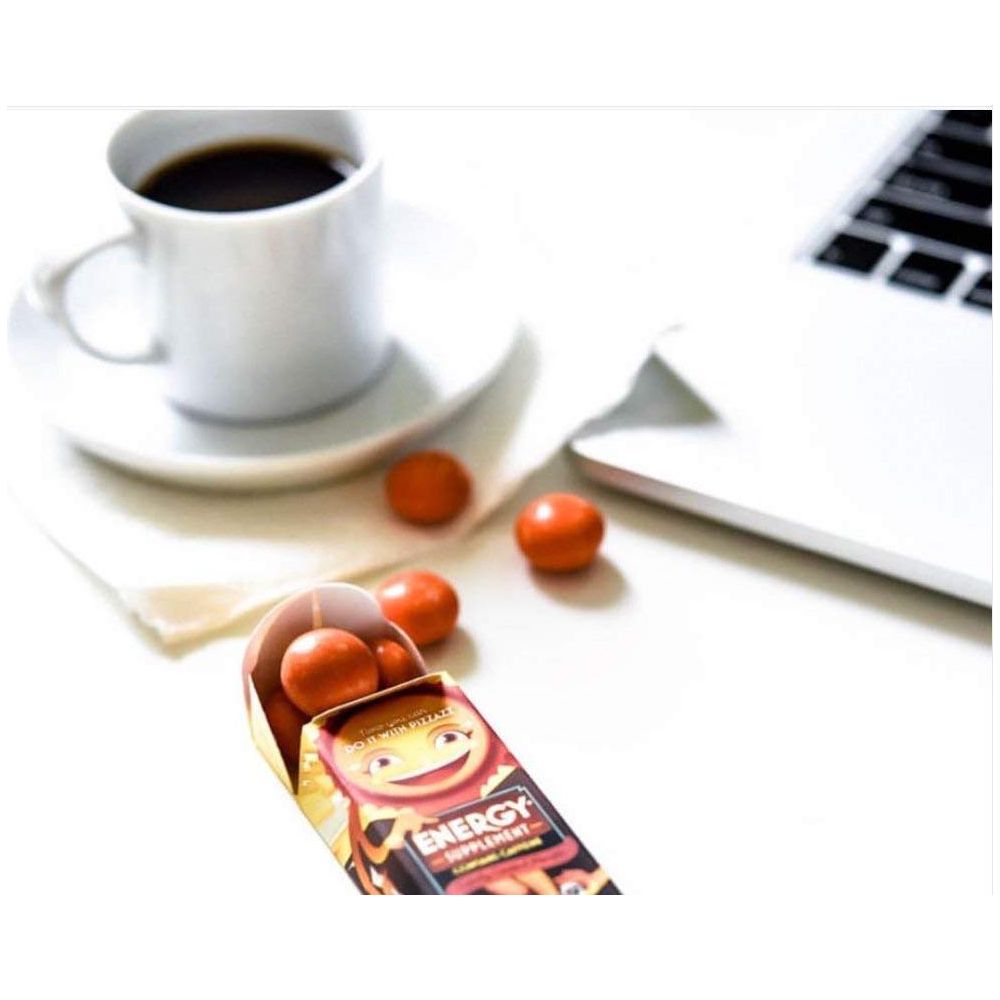 Good Day Chocolate Energy Supplement with Caffeine, 8 pieces, 12 pack - The Oasis of Health