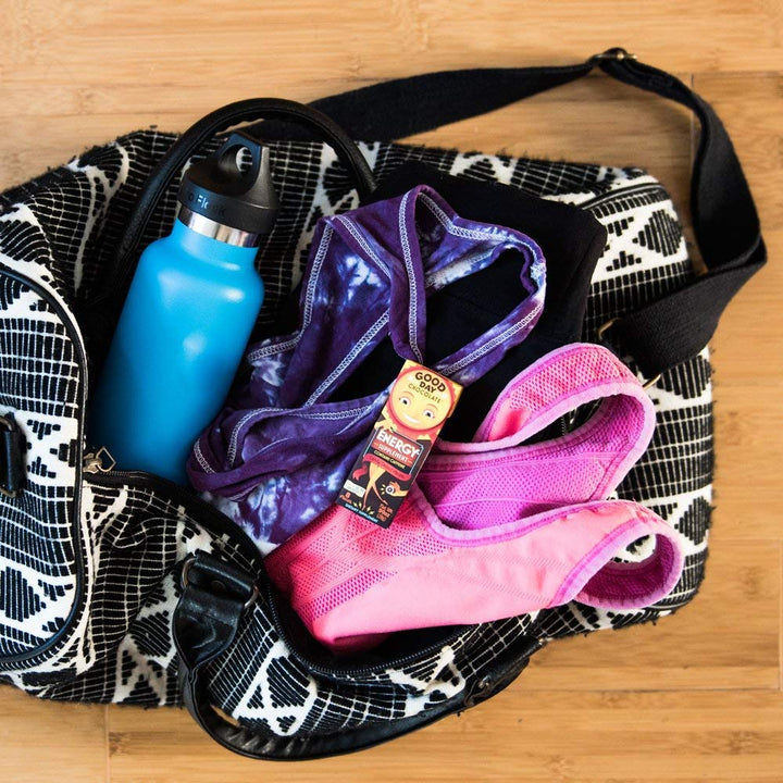 Good Day Chocolate Energy Supplement with Caffeine, 8 pieces, 12 pack - The Oasis of Health