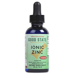 Good State - Liquid Ionic Zinc Ultra Concentrated 30000 Ppm - 2 fl. oz. - The Oasis of Health