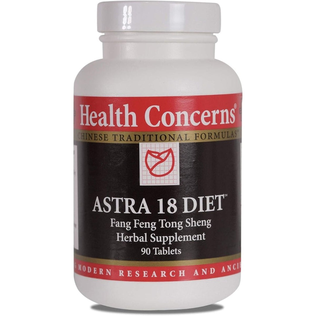 Health Concerns Astra 18 Diet (Modified Fang Feng Tong Sheng San) 90 Tablets - The Oasis of Health