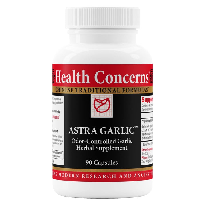 Health Concerns Astra Garlic - Blood Health Support - Garlic Supplement - 90 Capsules - The Oasis of Health