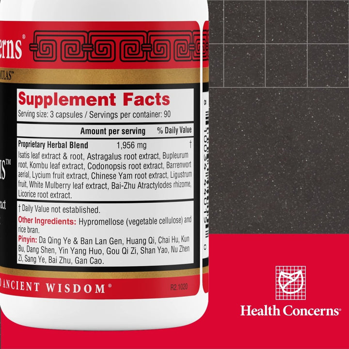 Health Concerns Astra Isatis - Immune Defense & Respiratory Support Supplement - 90 Capsules - The Oasis of Health