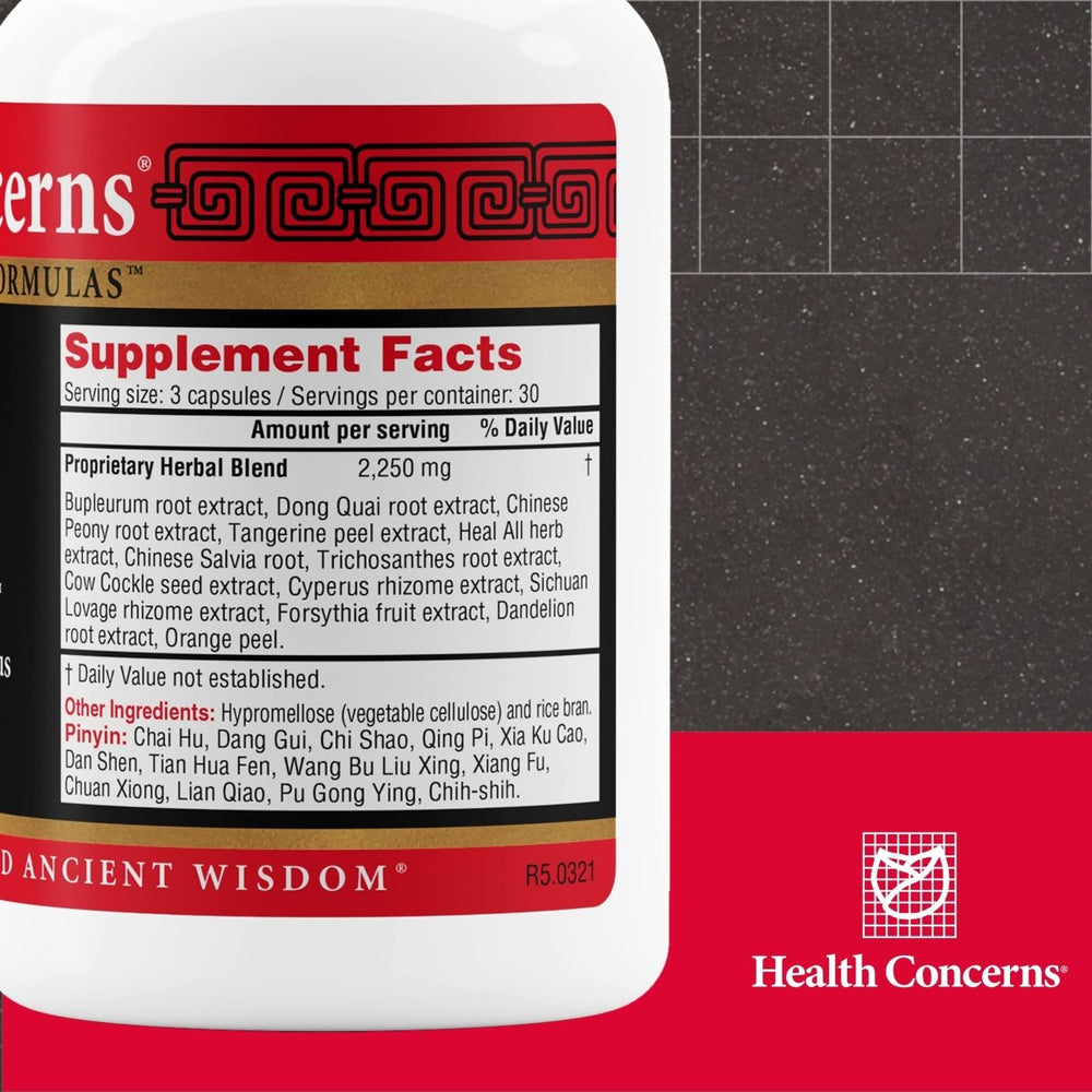 Health Concerns Bupleurum Entangled Qi (Chai Hu Xiang Fu Tang) - 90 Tablets - The Oasis of Health