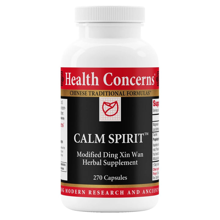 Health Concerns Calm Spirit - Calm Support - Stress Relief & Sleep Supplement - 270 Capsules - The Oasis of Health