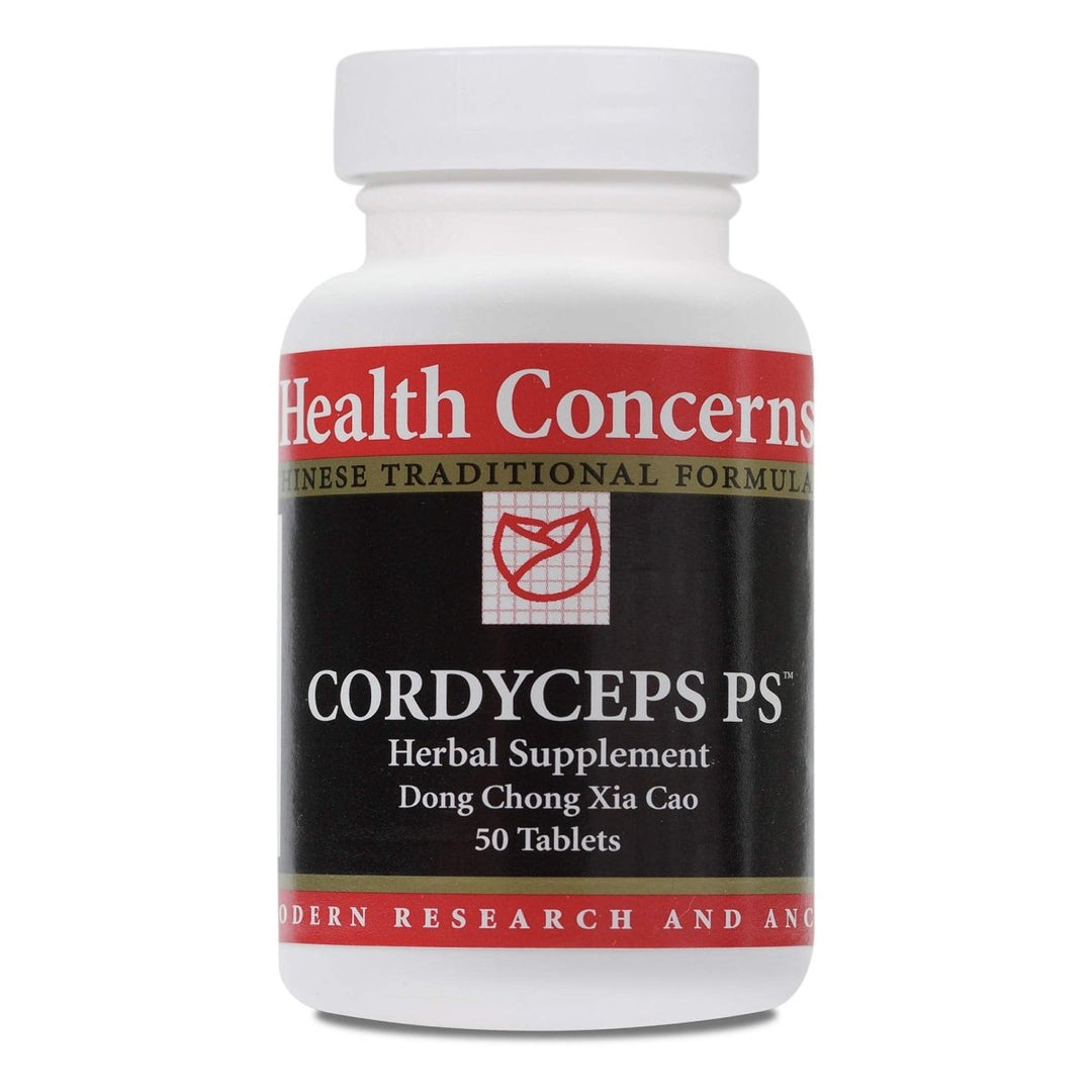 Health Concerns - Cordyceps PS - Dong Chong Xia Cao Herbal Supplement - 50 Tablets - The Oasis of Health