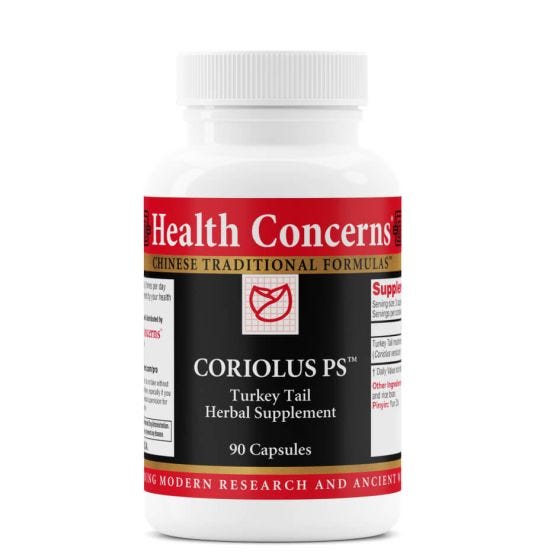 Health Concerns Coriolus PS 90 Tablets - The Oasis of Health
