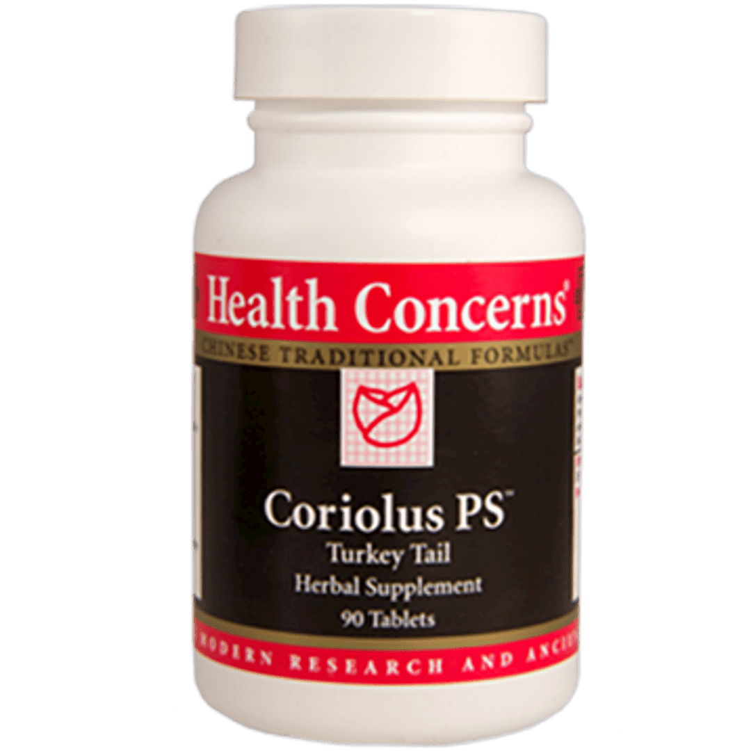 Health Concerns Coriolus PS 90 Tablets - The Oasis of Health
