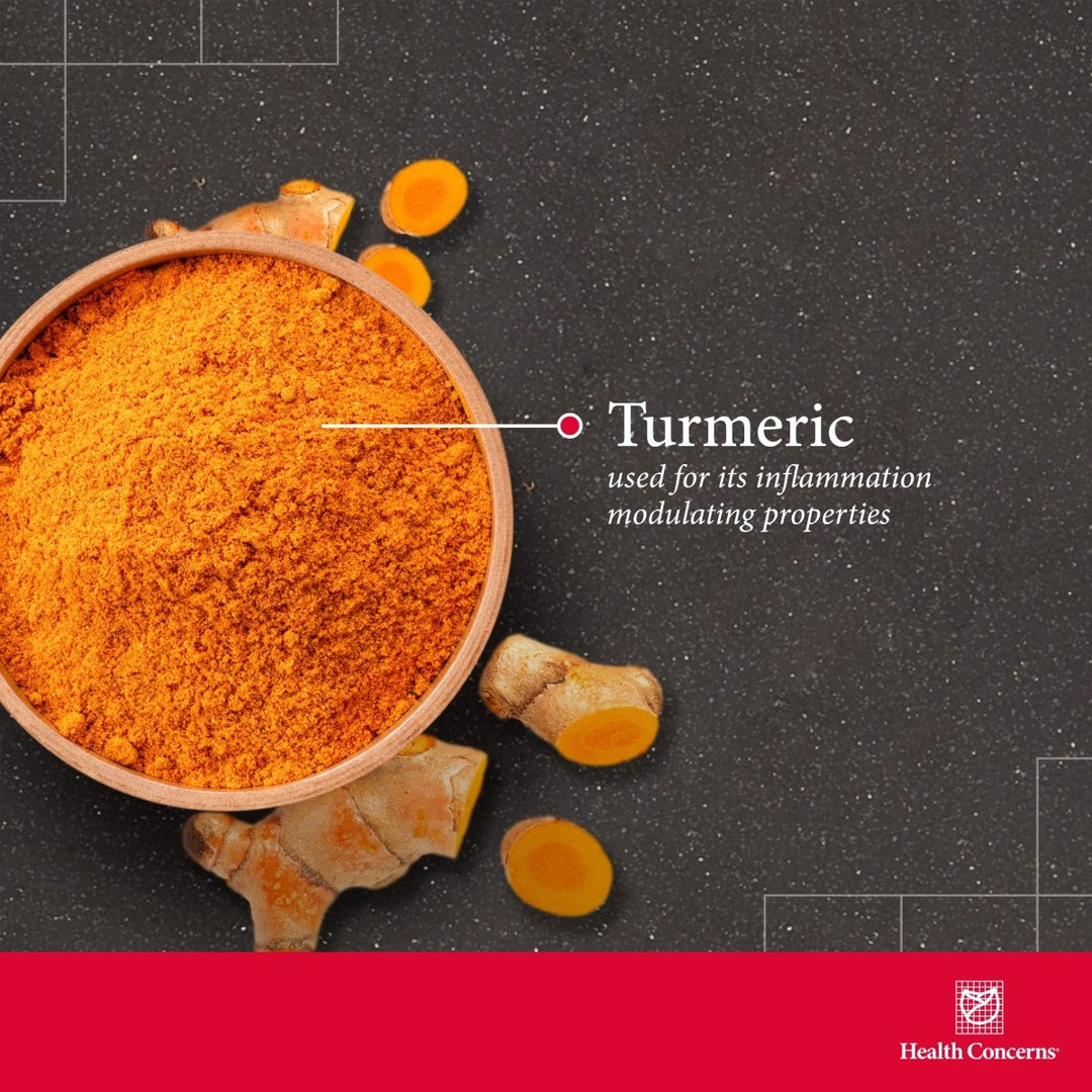 Health Concerns Curcuma Flow - Joint Health Support Supplements - 60 Capsules - The Oasis of Health