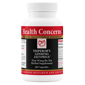 Health Concerns Emperor's Ginseng Zizyphus - Energy & Focus Supplement - Menopause Aid - 60 Capsules - The Oasis of Health