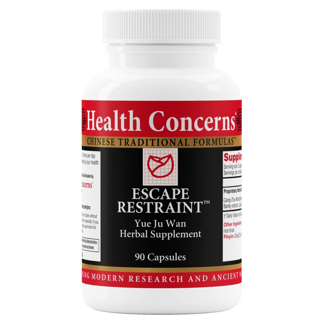 Health Concerns Escape Restraint - Digestion & Liver Health Formula Supplement - 90 Capsules - The Oasis of Health