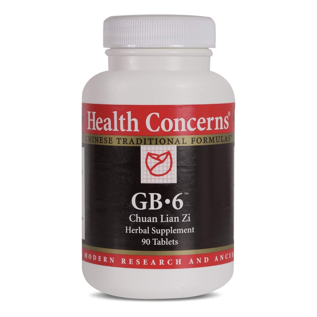 Health Concerns - GB - 6 - Chuan Lian Zi Herbal Supplement for Gallbladder and Liver Support - 90 Tablets - The Oasis of Health