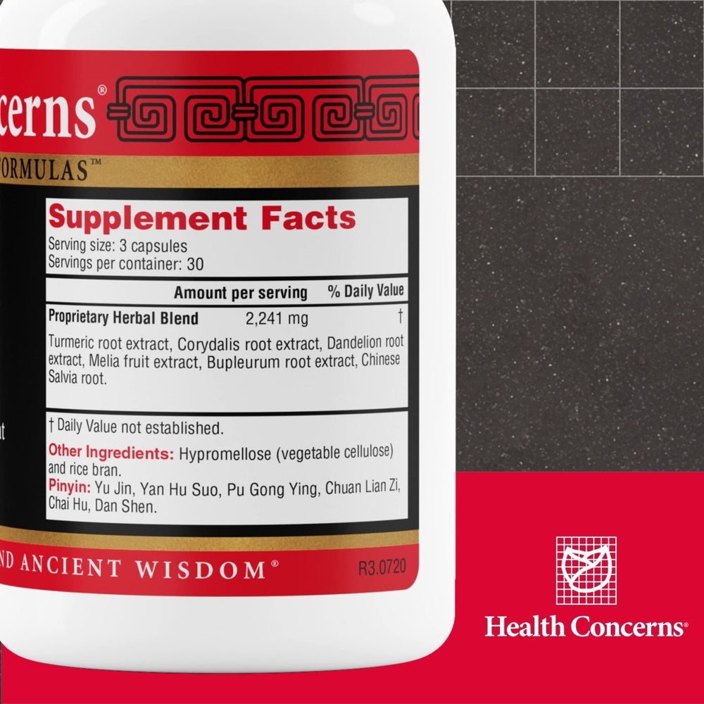 Health Concerns GB - 6 - Gallbladder Support & Liver Health Supplement - 90 Capsules - The Oasis of Health