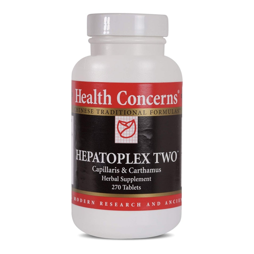 Health Concerns - Hepatoplex Two - Chinese Herbal Supplement - Liver Health Support - with Capillaris Herb - 270 Count - The Oasis of Health
