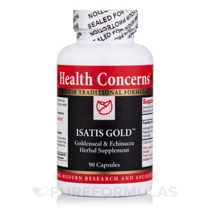 Health Concerns Isatis Gold 90 Tablets - The Oasis of Health