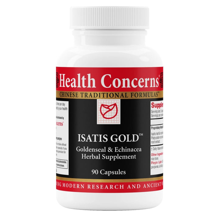 Health Concerns Isatis Gold - Immune System Support & Respiratory Tract Supplements - 90 Capsules - The Oasis of Health