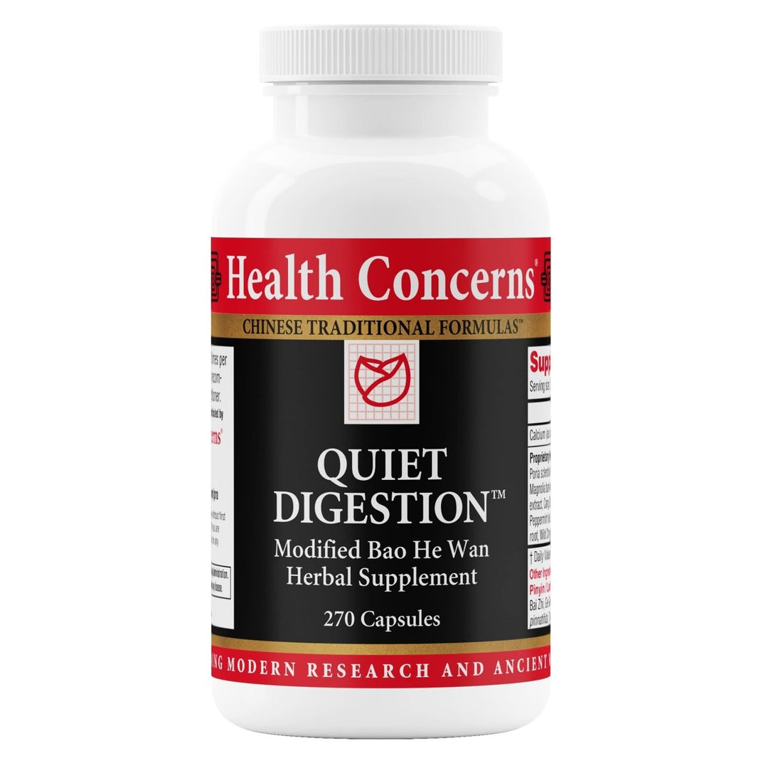 Health Concerns Quiet Digestion - Digestion Supplement & Upset Stomach Relief - 270 Capsules - The Oasis of Health