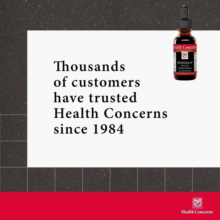 Health Concerns Resinall K - Energy Healing & Regeneration Support Formula - 1 fl oz - The Oasis of Health