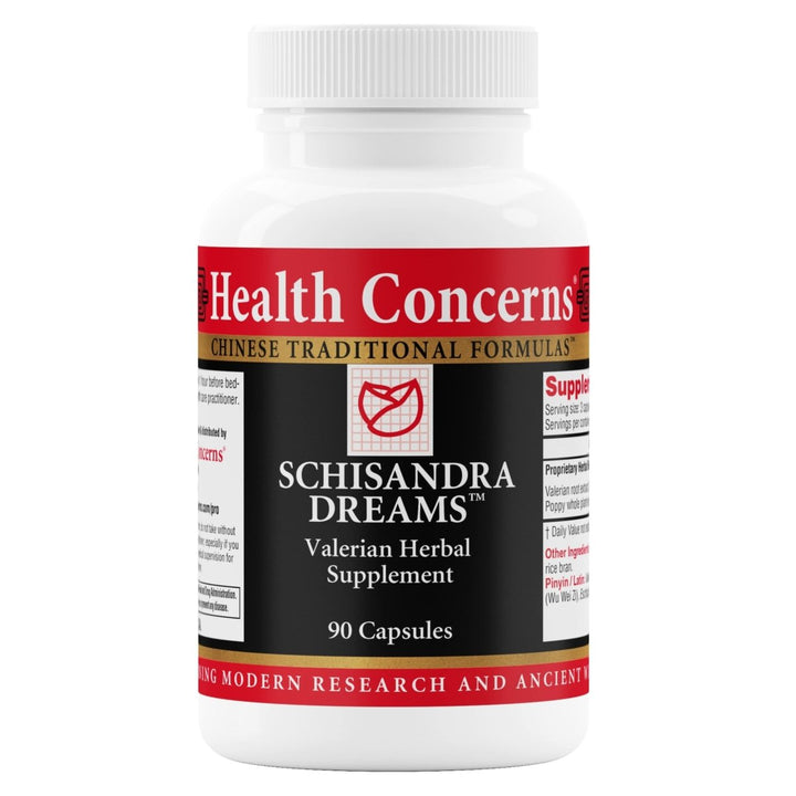 Health Concerns Schisandra Dreams - Calm Aid and Sleep Support Supplement - 90 Capsules - The Oasis of Health