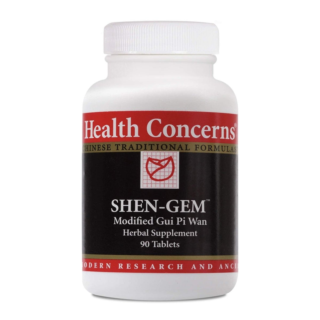 Health Concerns - Shen - Gem - Modified GUI Pi Wan Herbal Supplement - 90 Tablets - The Oasis of Health