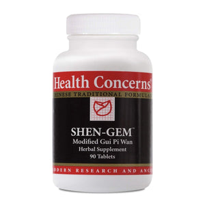 Health Concerns - Shen - Gem - Modified GUI Pi Wan Herbal Supplement - 90 Tablets - The Oasis of Health