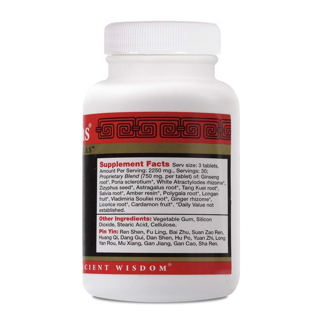 Health Concerns - Shen - Gem - Modified GUI Pi Wan Herbal Supplement - 90 Tablets - The Oasis of Health