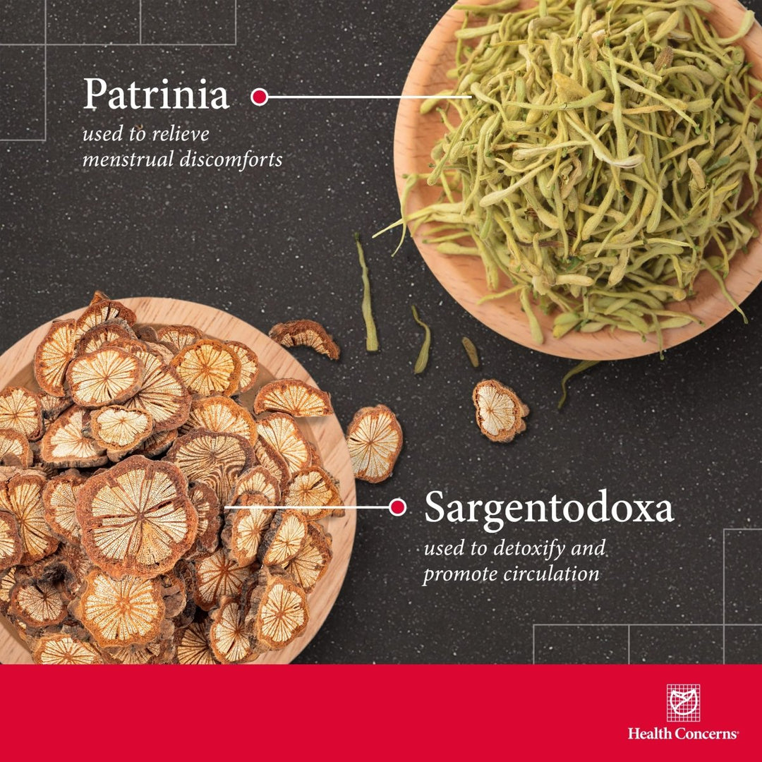 Health Concerns Unlocking Formula - Menstrual Relief & Blood Circulation Supplement - 90 Capsules - The Oasis of Health