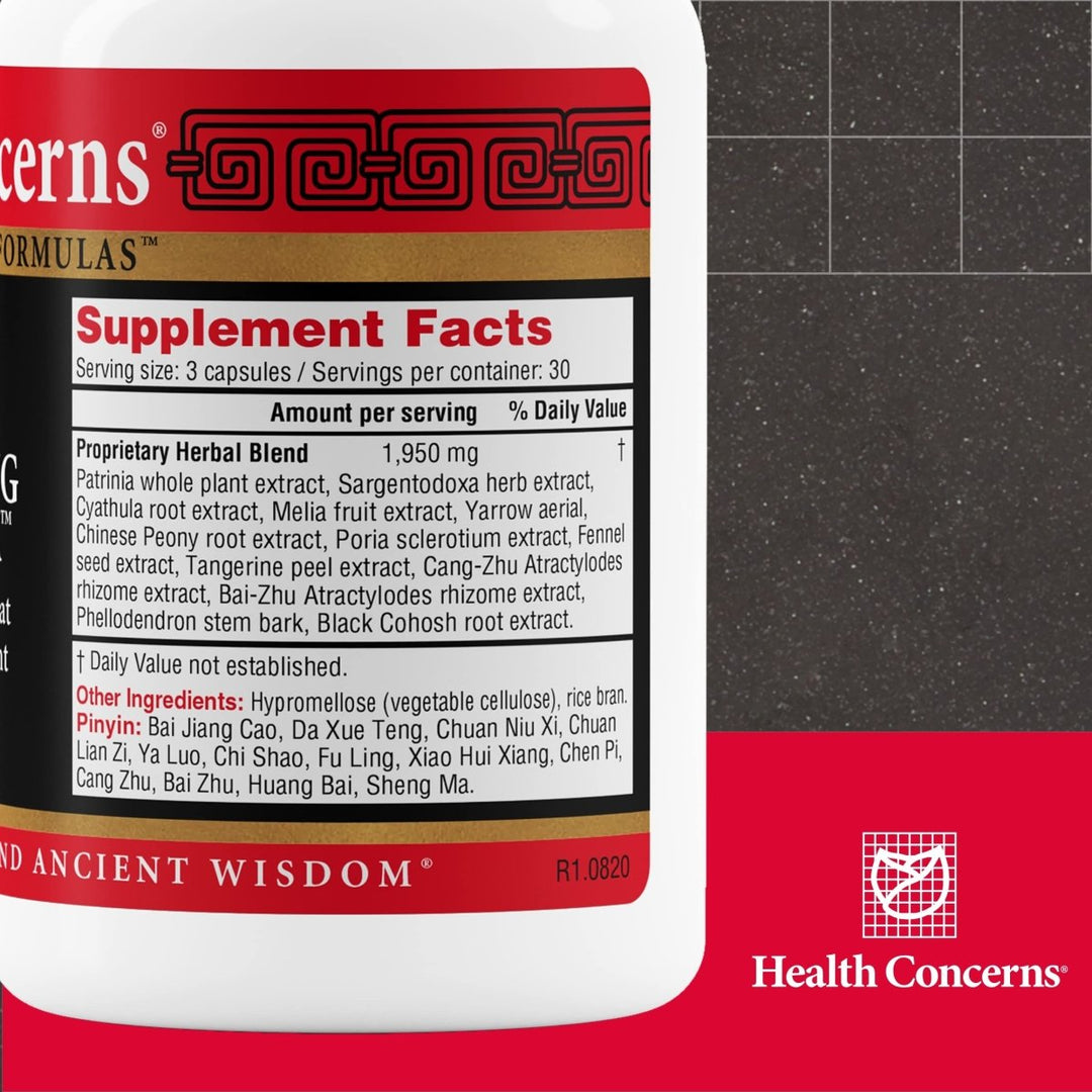 Health Concerns Unlocking Formula - Menstrual Relief & Blood Circulation Supplement - 90 Capsules - The Oasis of Health