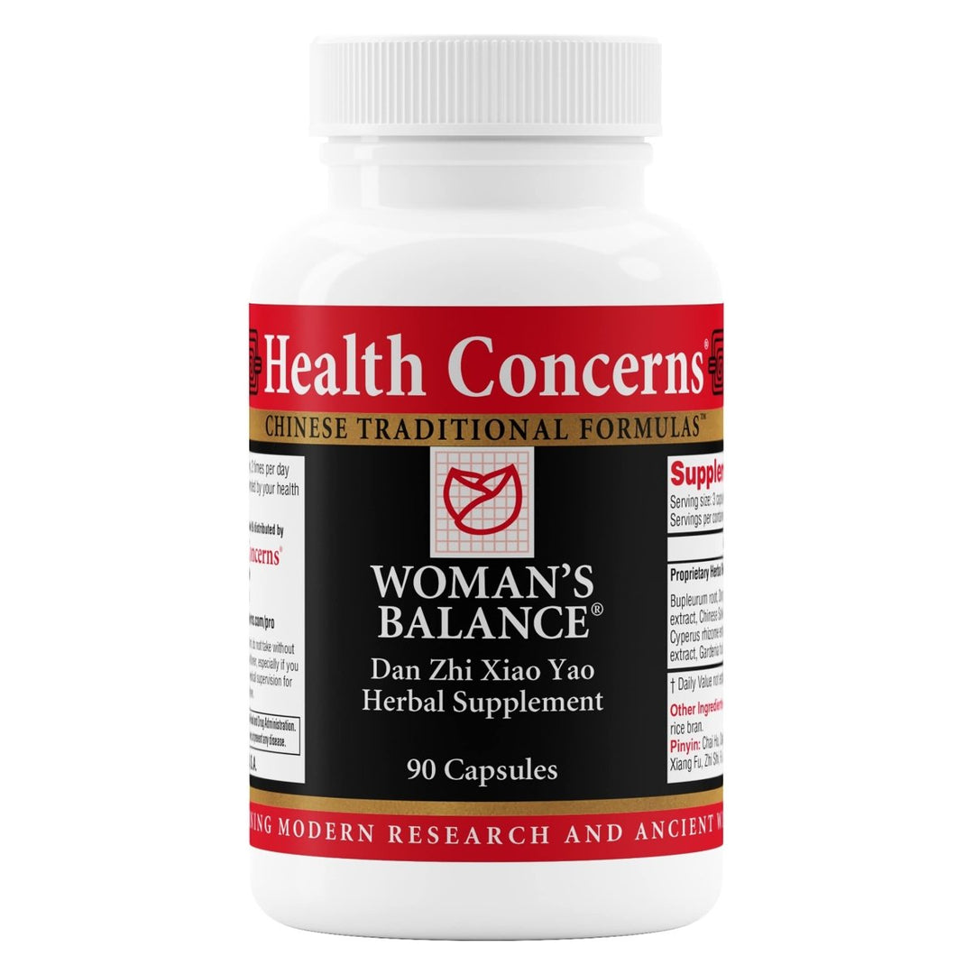 Health Concerns Woman's Balance - PMS Relief & Support Supplement for Women - Large, 90 Capsules - The Oasis of Health