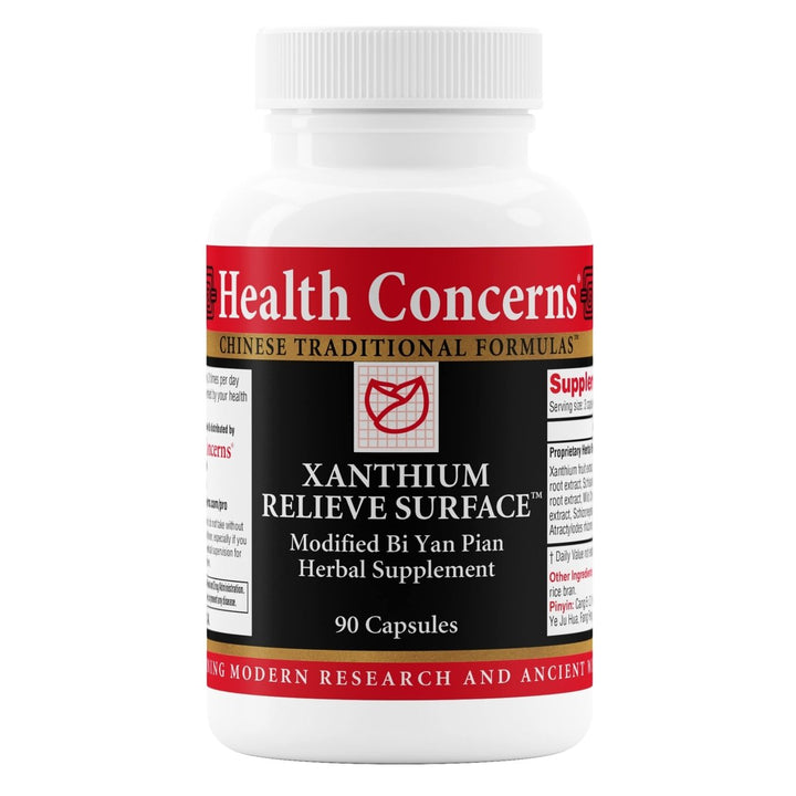 Health Concerns Xanthium Relieve Surface 90 Tablets - The Oasis of Health