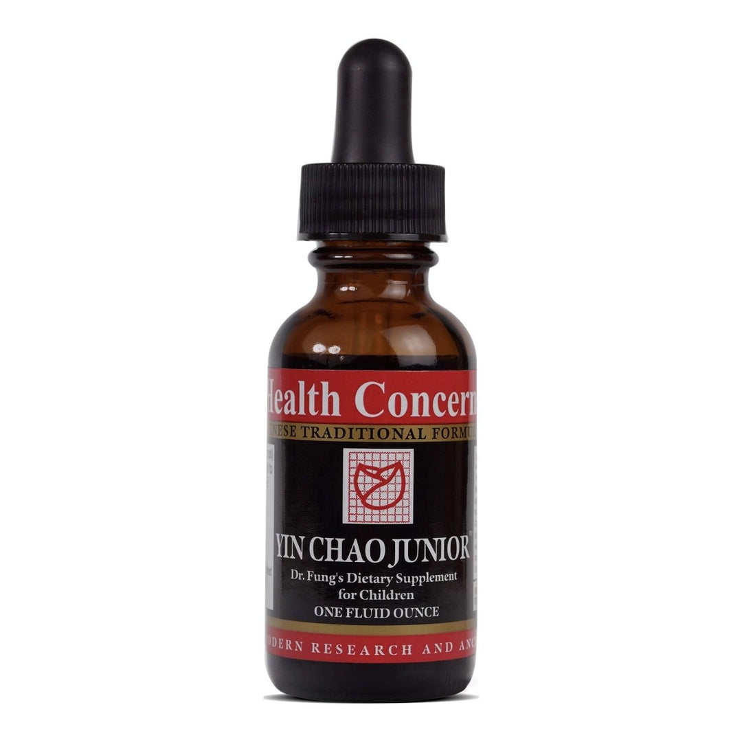 Health Concerns - Yin Chao Junior - Dr. Fung?s Cold Formula for Children - Chinese Herbal Supplement - Digestive and Immune System Health for Children - with Forsythia Fruit - 1 fl oz - The Oasis of Health