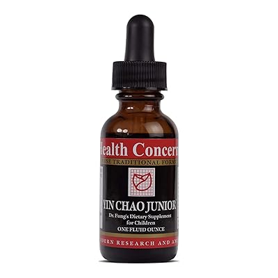 Health Concerns - Yin Chao Junior - Dr. Fung?s Cold Formula for Children - Chinese Herbal Supplement - Digestive and Immune System Health for Children - with Forsythia Fruit - 1 fl oz - The Oasis of Health