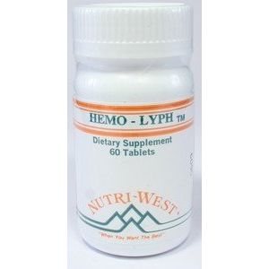 Hemo - Lyph - 60 Tablets by Nutri West - The Oasis of Health