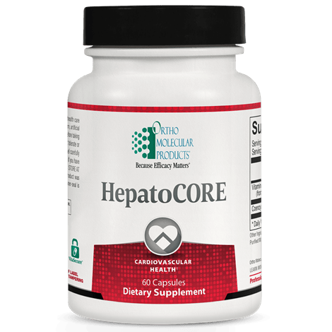 HepatoCORE Ortho Molecular Products 60 Capsules - The Oasis of Health