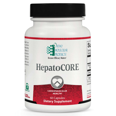 HepatoCORE Ortho Molecular Products 60 Capsules - The Oasis of Health