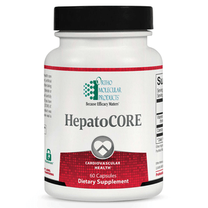 HepatoCORE Ortho Molecular Products 60 Capsules - The Oasis of Health